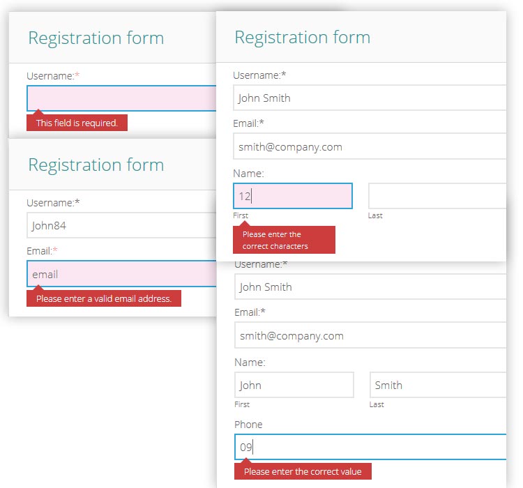 javascript form validation