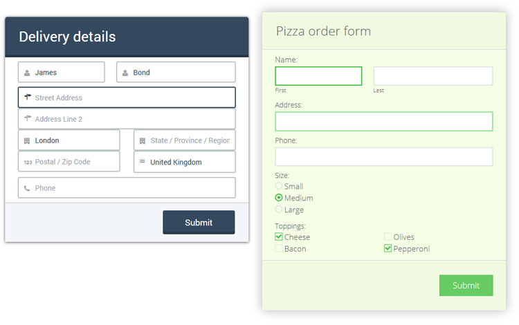 PHP form